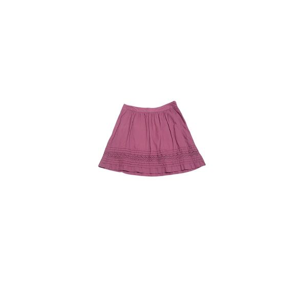 Ann Taylor Loft size 4p Purple Skirt 100% cotton - Picture 1 of 5